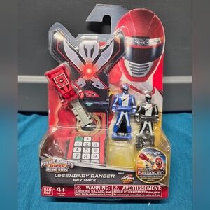Power Rangers Super Megaforce Legendary Ranger Key Pack - Red, Blue, Black